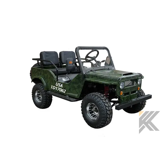 Jeep GR-2 Semi Auto Children's Go-Kart Buggy, 125cc 4 Stroke Kryptex Golf Carts