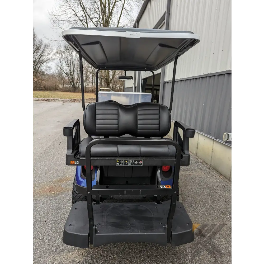 E-Z-GO S4 Patriot Blue Kryptex Golf Carts