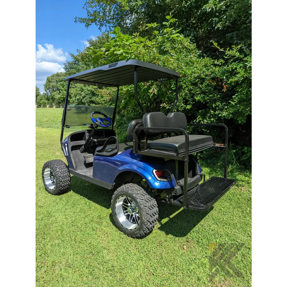 E-Z-GO TXT Elite - Blue Kryptex Golf Carts