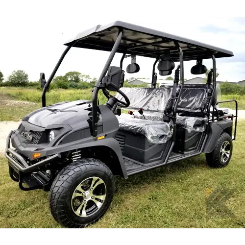 Cazador Eagle EV8 Electric 6 Seater Golf Cart Kryptex Golf Carts