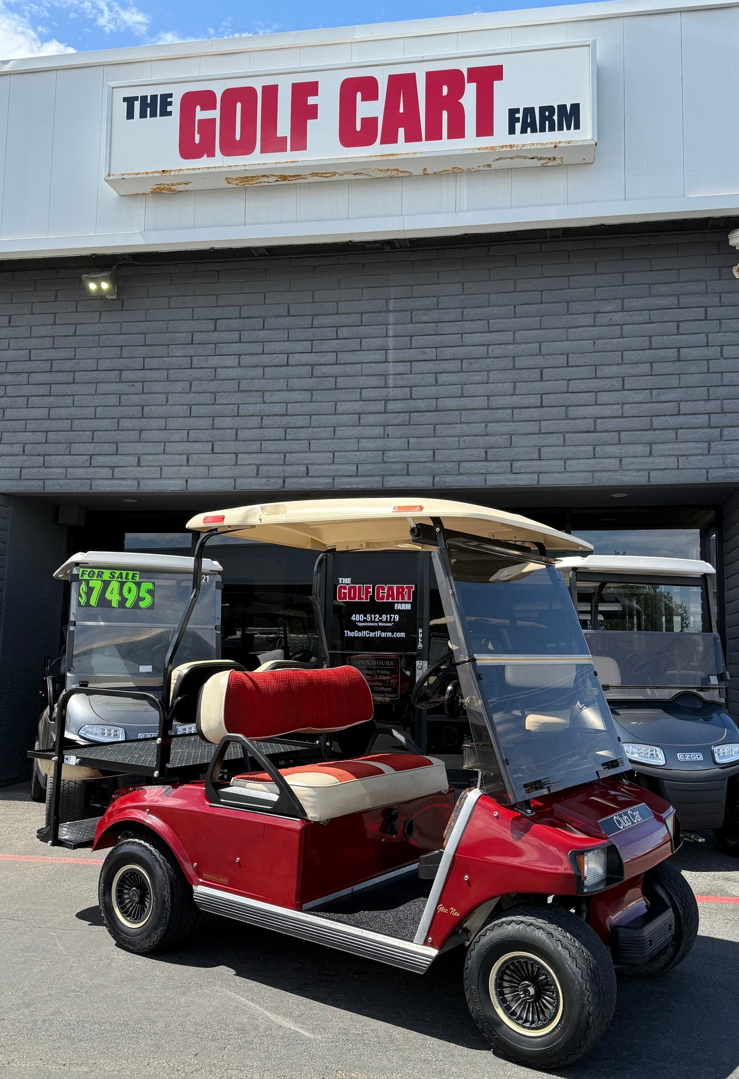 2002 Club Car 4 Passenger Electric Golf Cart