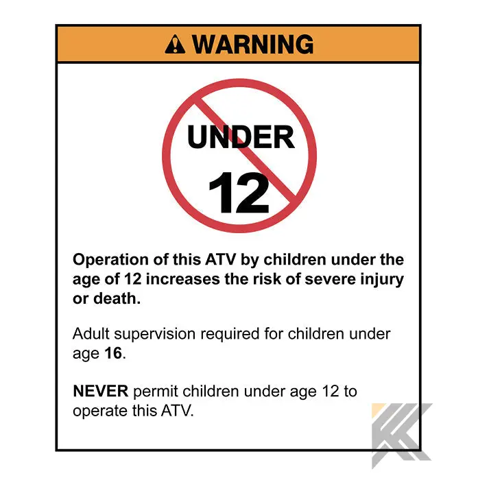 Rider 9 Max 125cc Kids ATV Kryptex Golf Carts