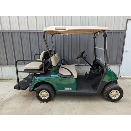 2013 E-Z-GO RXV - Hunter Green Kryptex Golf Carts