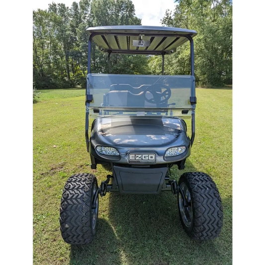 2015 E-Z-GO TXT Metallic Charcoal Kryptex Golf Carts
