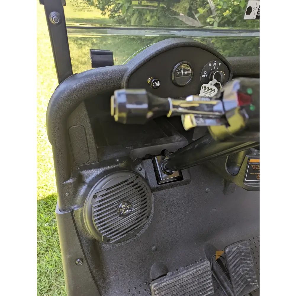 2017 EZGO RXV - Cop Golf Cart Kryptex Golf Carts