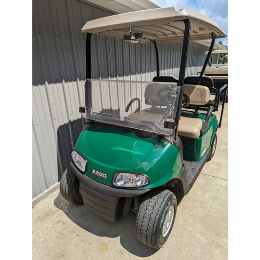 2017 E-Z-GO RXV - Hunter Green Kryptex Golf Carts