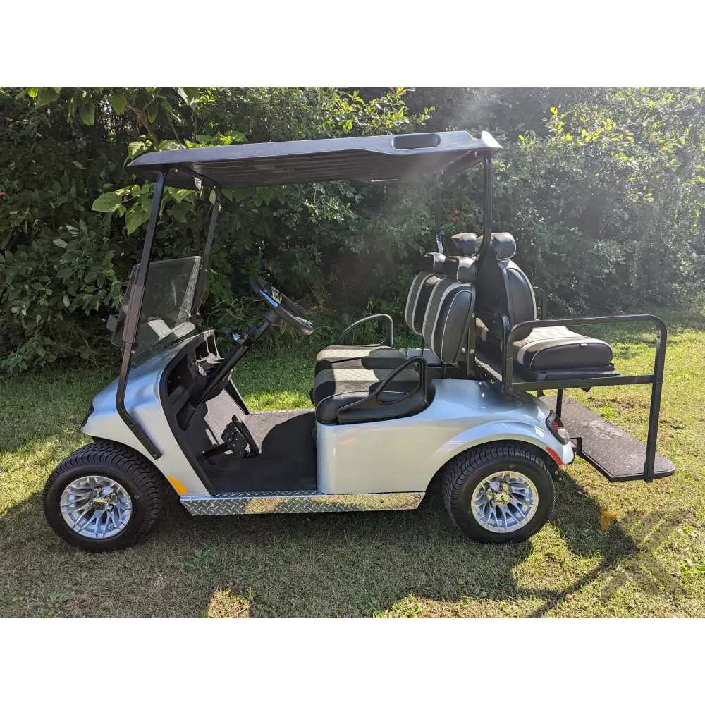 2017 E-Z-GO TXT ELITE - Silver Kryptex Golf Carts