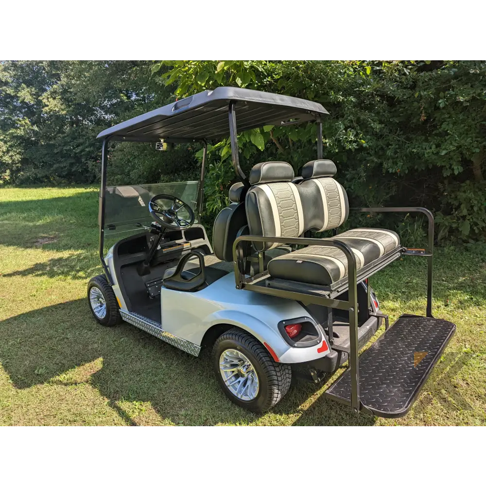 2017 E-Z-GO TXT ELITE - Silver Kryptex Golf Carts