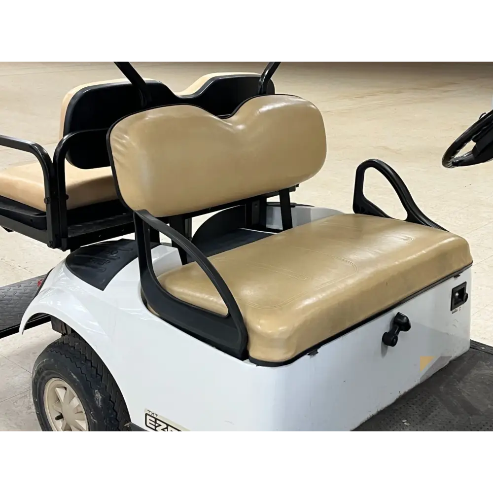 2017 E-z-go Txt White Kryptex Golf Carts