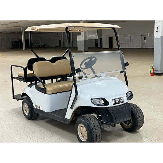 2017 E-z-go Txt White Kryptex Golf Carts