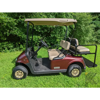 2018 E-Z-GO RXV - Burgundy Kryptex Golf Carts