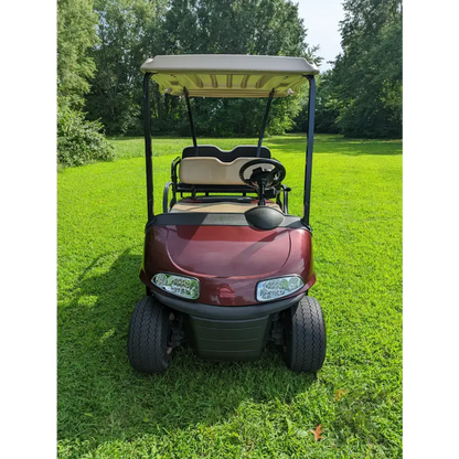 2018 E-Z-GO RXV - Burgundy Kryptex Golf Carts