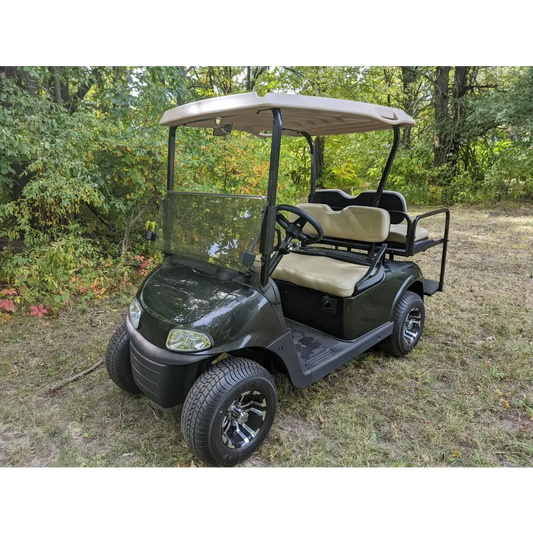 2018 E-Z-GO RXV ELITE - Black Kryptex Golf Carts