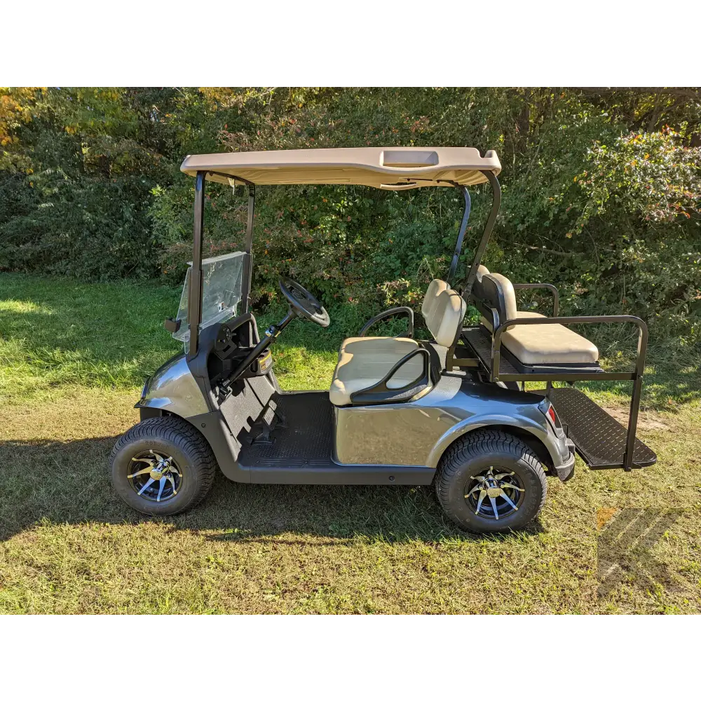2018 E-Z-GO RXV ELITE - Metallic Charcoal Kryptex Golf Carts