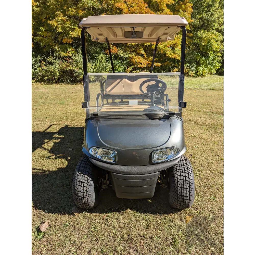 2018 E-Z-GO RXV ELITE - Metallic Charcoal Kryptex Golf Carts