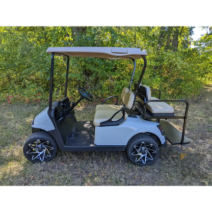 2018 E-ZS-GO RXV ELITE - Bright White Kryptex Golf Carts