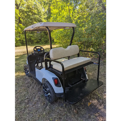 2018 E-ZS-GO RXV ELITE - Bright White Kryptex Golf Carts