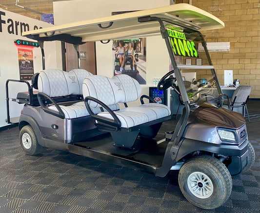 2019 Club Car Tempo 6 Passenger Golf Cart w/ New Lithium Battery