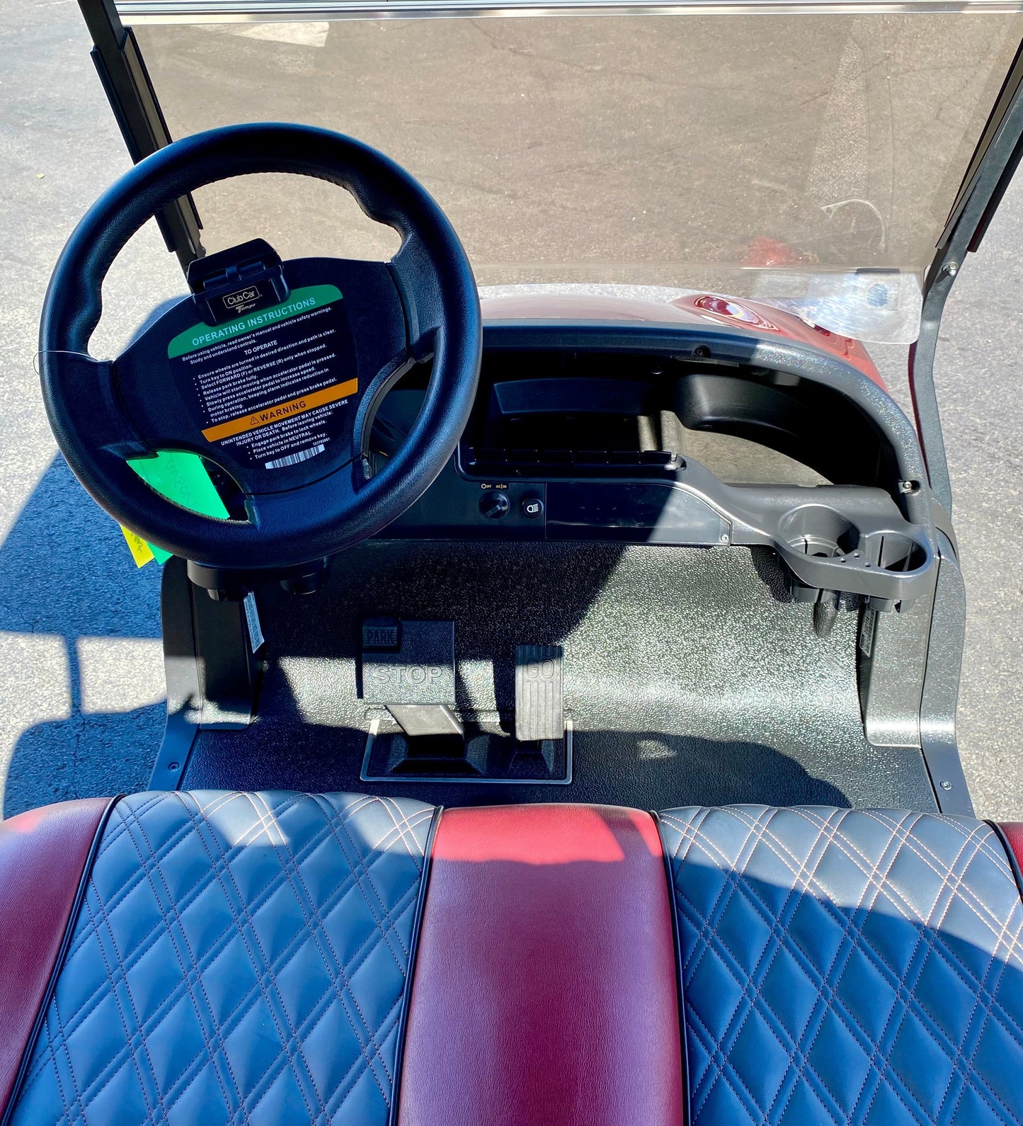 2021 Custom Club Car Tempo 2 Passenger Golf Cart w/ Lithium Battery