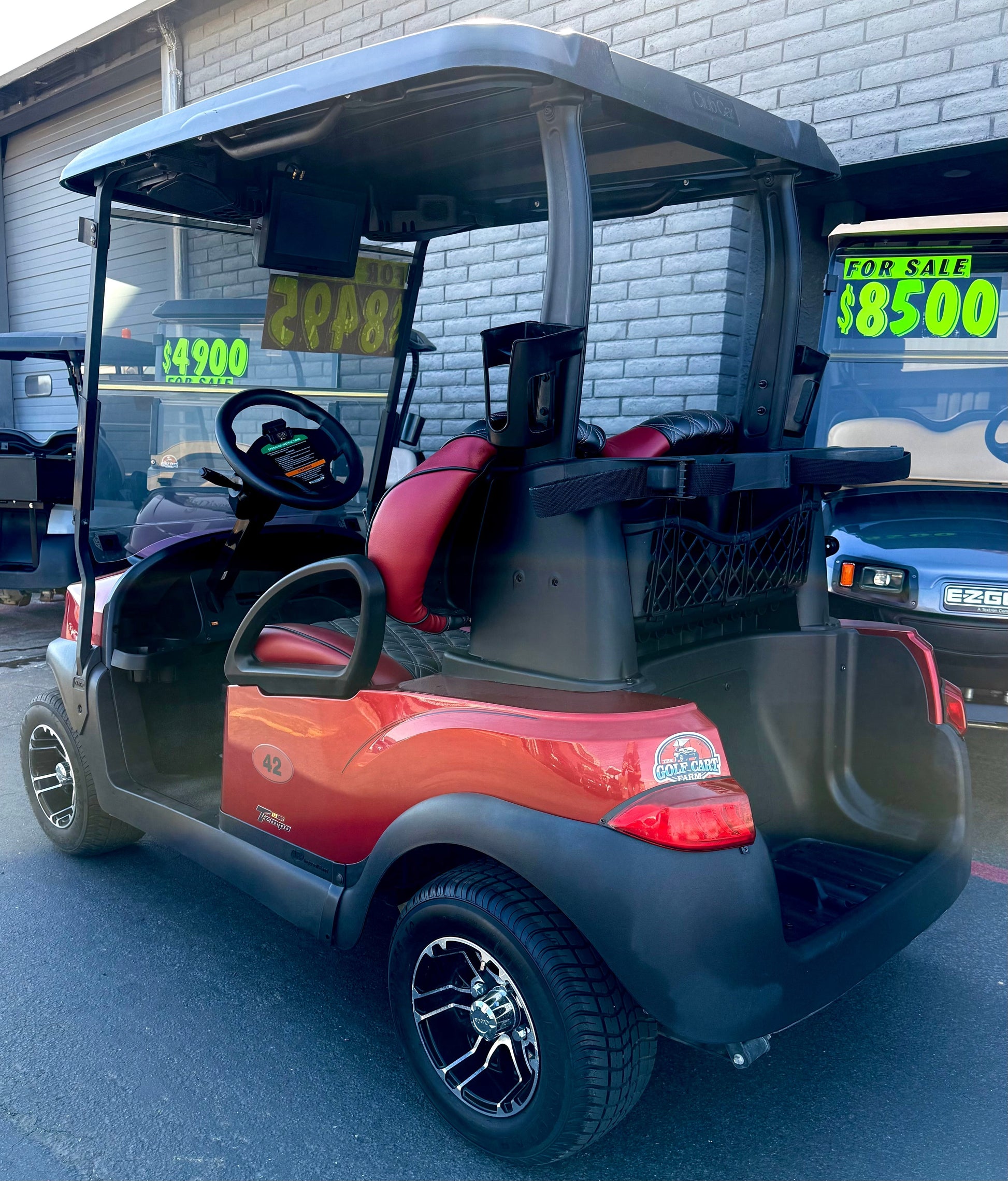 2021 Custom Club Car Tempo 2 Passenger Golf Cart w/ Lithium Battery