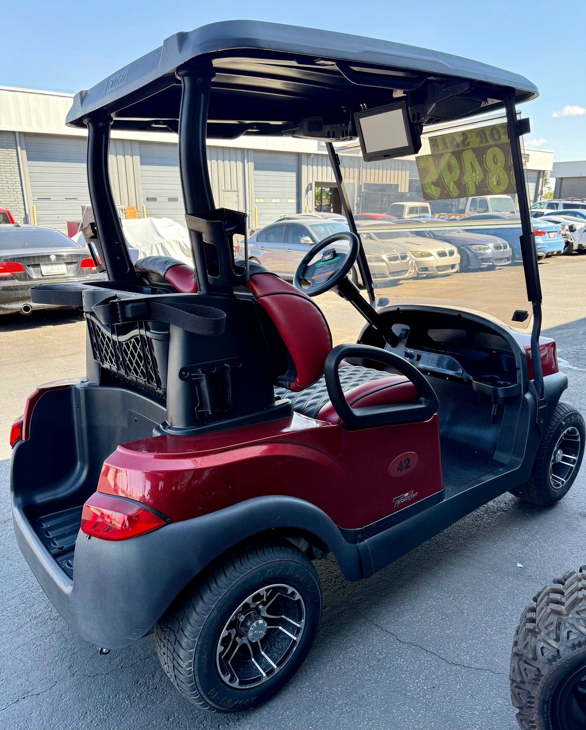2021 Custom Club Car Tempo 2 Passenger Golf Cart w/ Lithium Battery