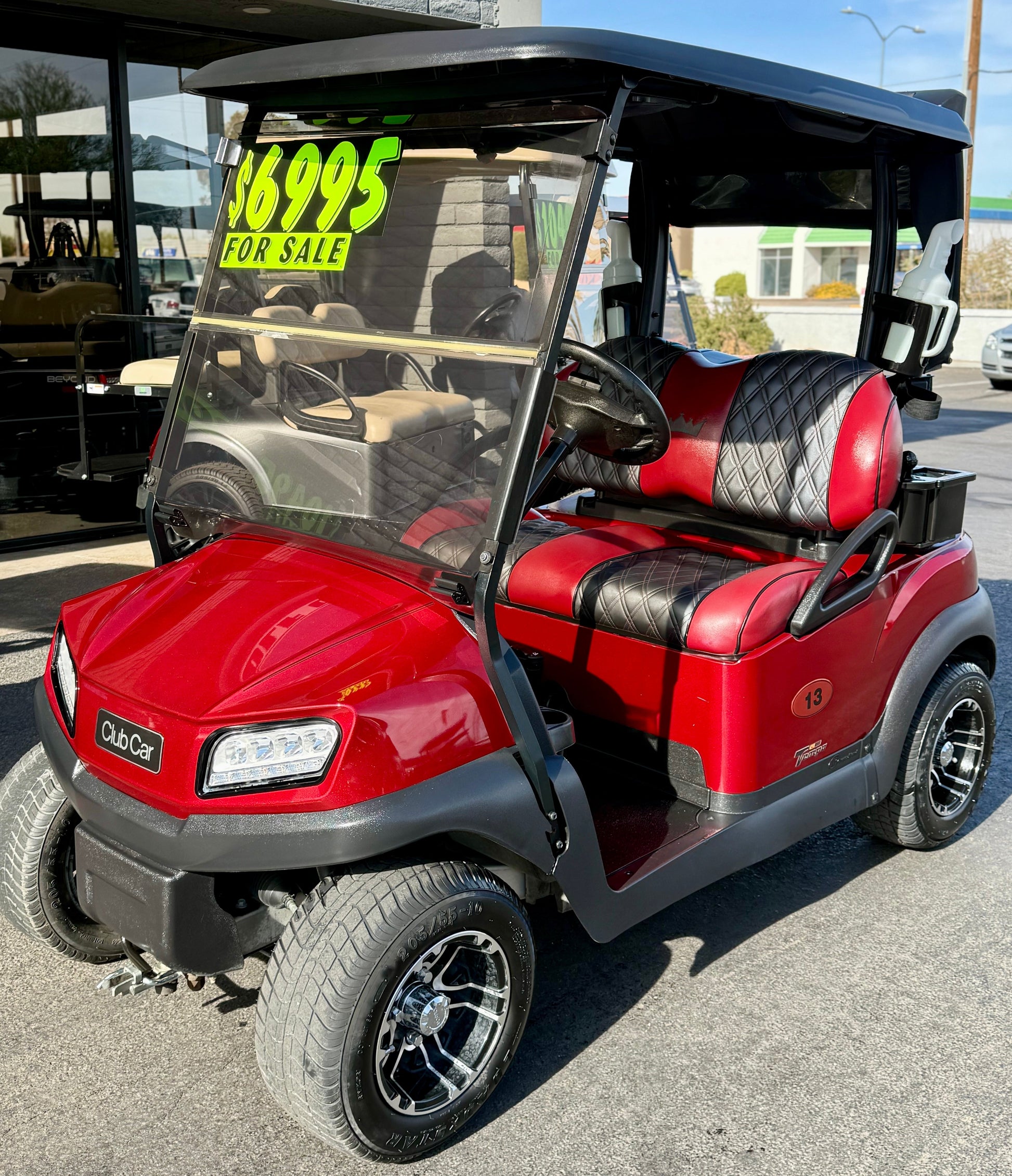 2021 Custom Club Car Tempo 2 Passenger Golf Cart w/ Lithium Battery