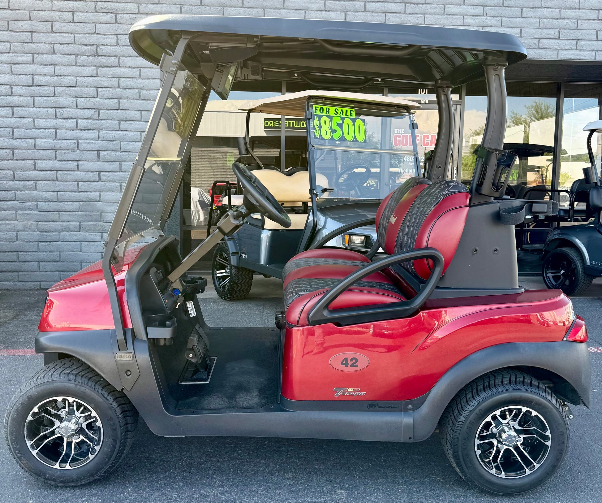 2021 Custom Club Car Tempo 2 Passenger Golf Cart w/ Lithium Battery