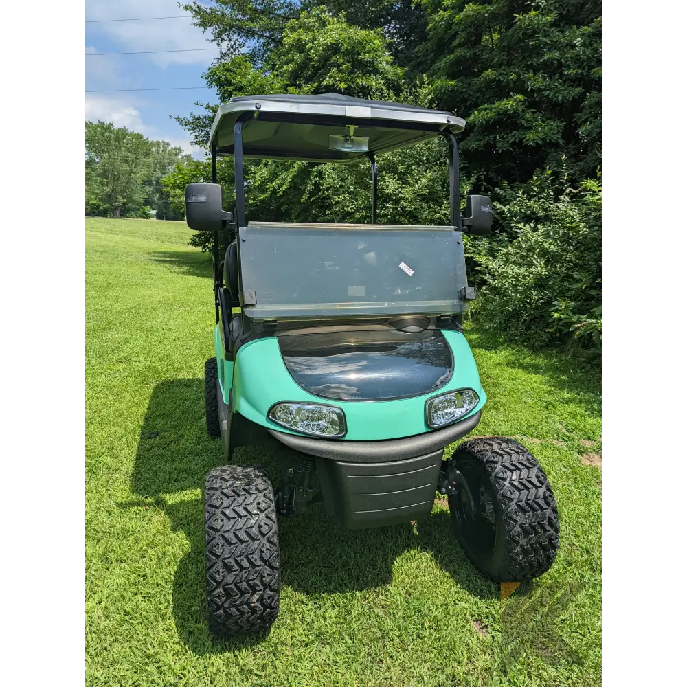 2022 E-z-go Rxv 48 Volt - Mint And Black Kryptex Golf Carts