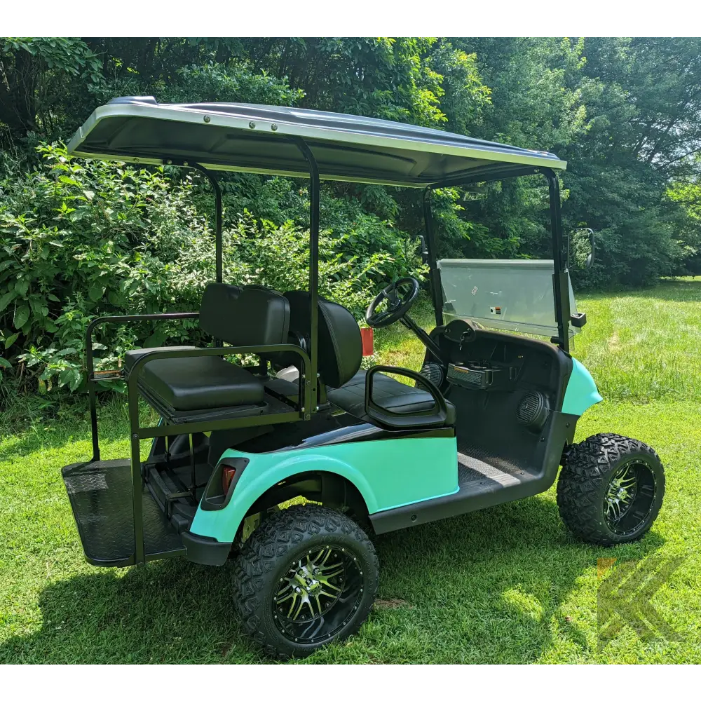 2022 E-z-go Rxv 48 Volt - Mint And Black Kryptex Golf Carts