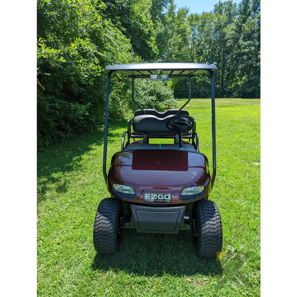 2022 E-Z-GO TXT 48V - Burgundy Kryptex Golf Carts