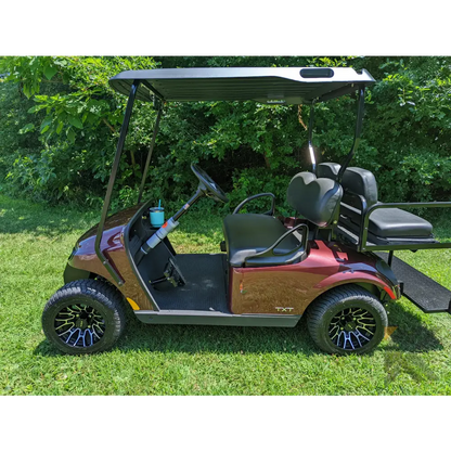 2022 E-Z-GO TXT 48V - Burgundy Kryptex Golf Carts
