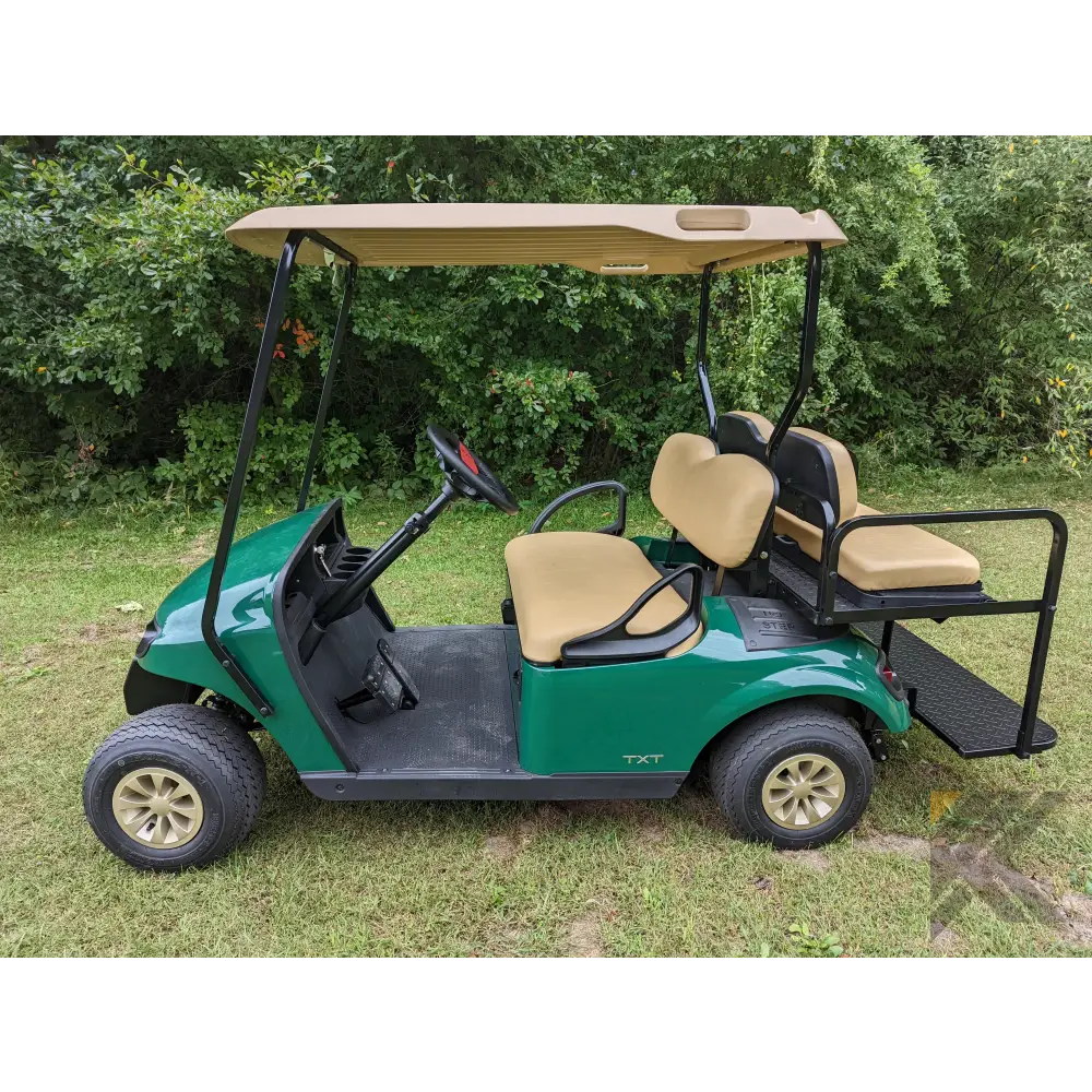 2022 E-Z-GO TXT Hunter Green Kryptex Golf Carts