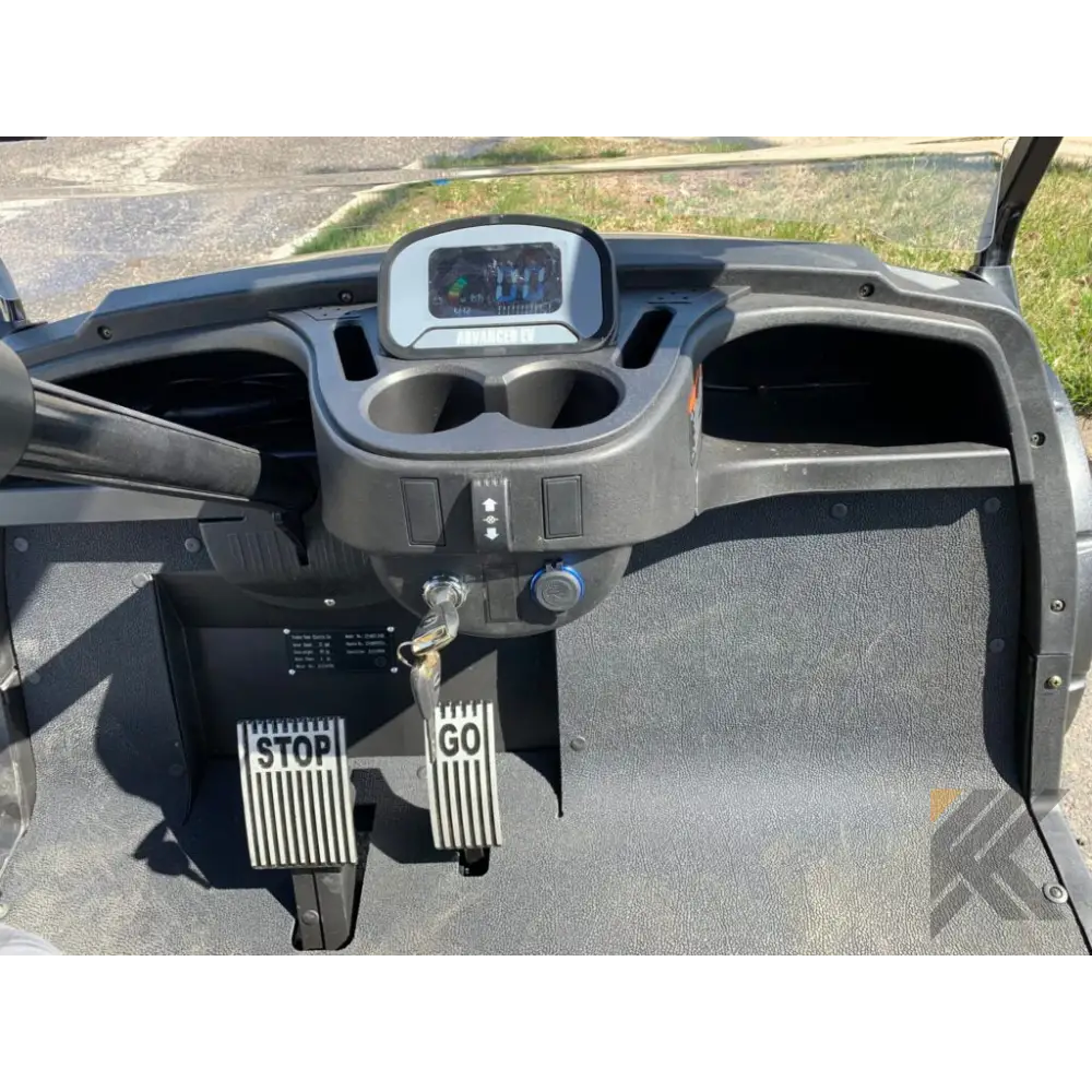 2023 Advanced EV 4L - Green Kryptex Golf Carts