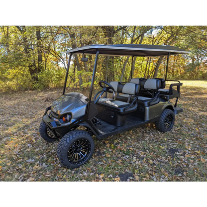 2023 E-Z-GO L6 - Metallic Charcoal Kryptex Golf Carts