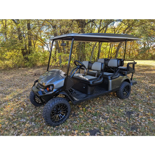 2023 E-Z-GO L6 - Metallic Charcoal Kryptex Golf Carts