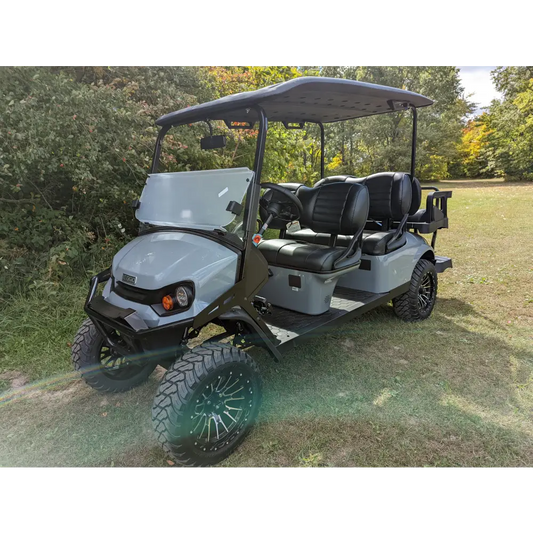 2023 E-Z-GO L6 - Ocean Grey Kryptex Golf Carts