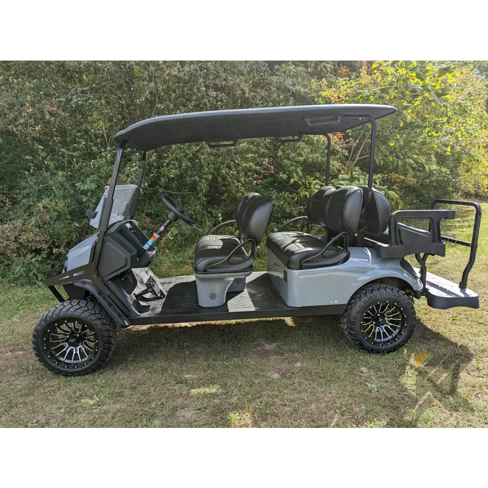 2023 E-Z-GO L6 - Ocean Grey Kryptex Golf Carts