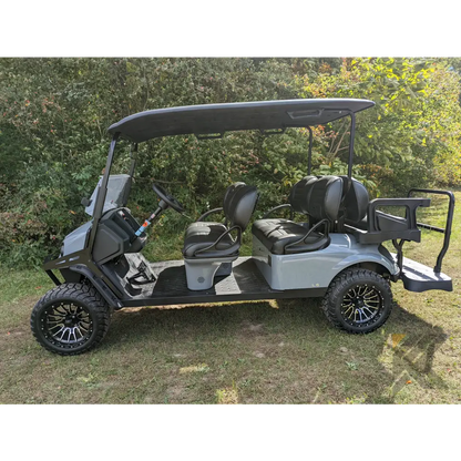 2023 E-Z-GO L6 - Ocean Grey Kryptex Golf Carts
