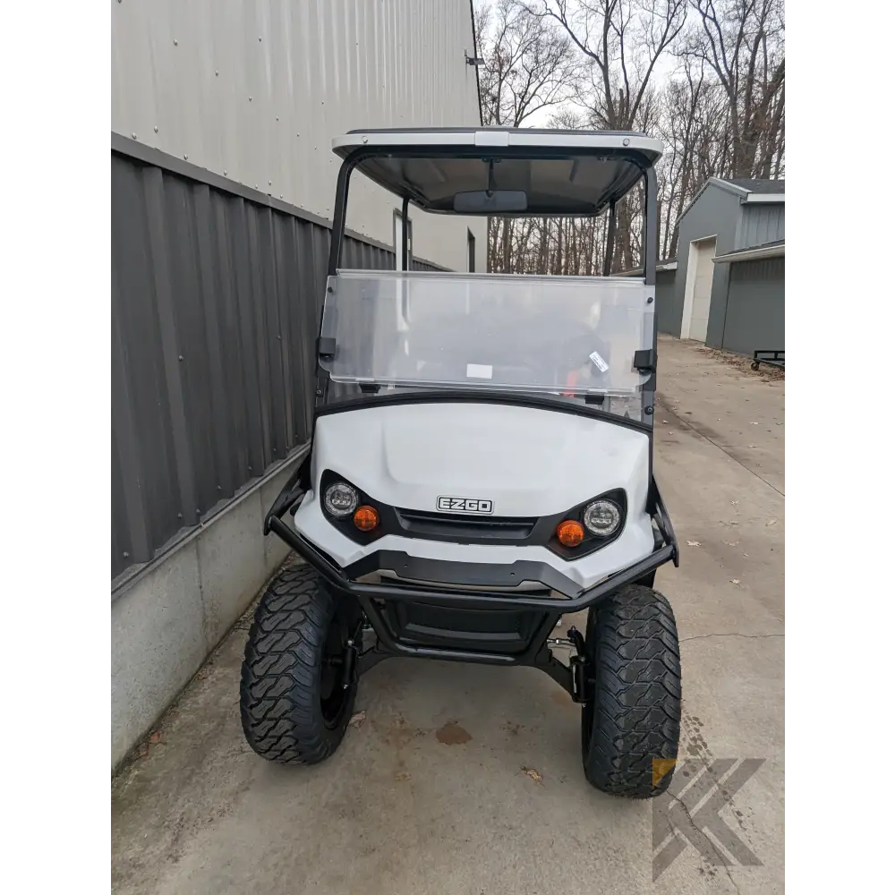 2023 E-Z GO S4 - Bright White Kryptex Golf Carts
