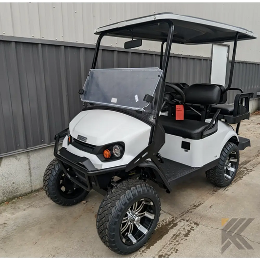 2023 E-Z GO S4 - Bright White Kryptex Golf Carts