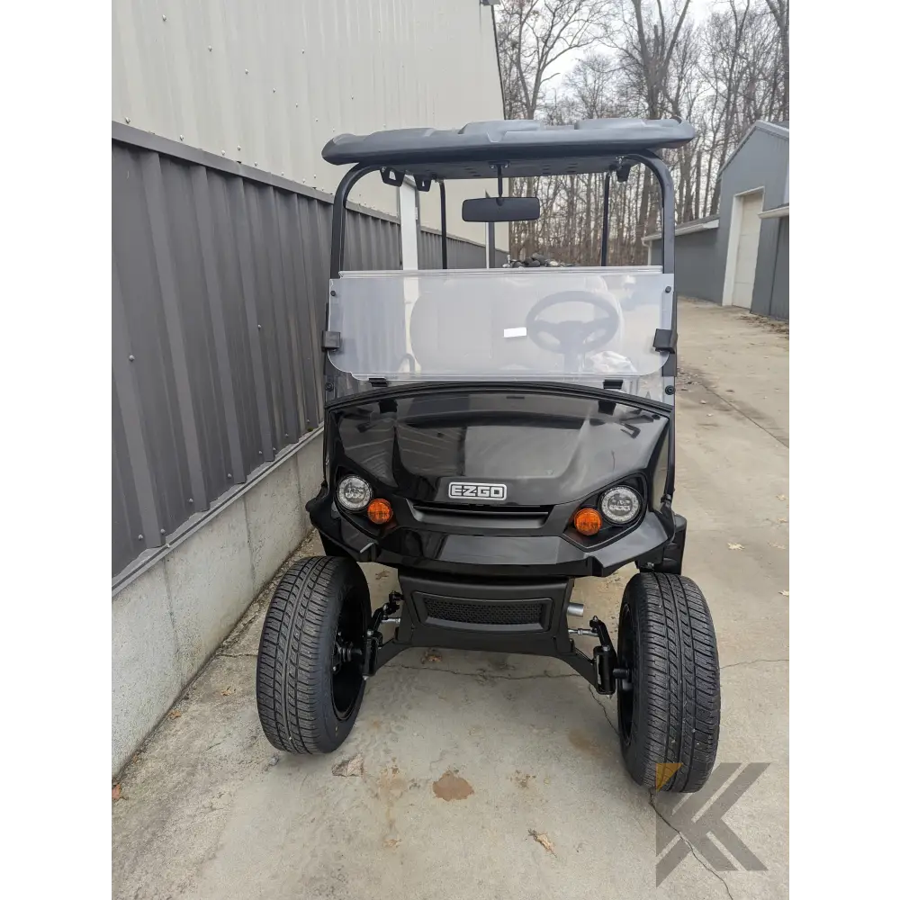 2023 EZGO L6 - Black Kryptex Golf Carts