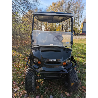 2023 EZGO S4 - Black Kryptex Golf Carts