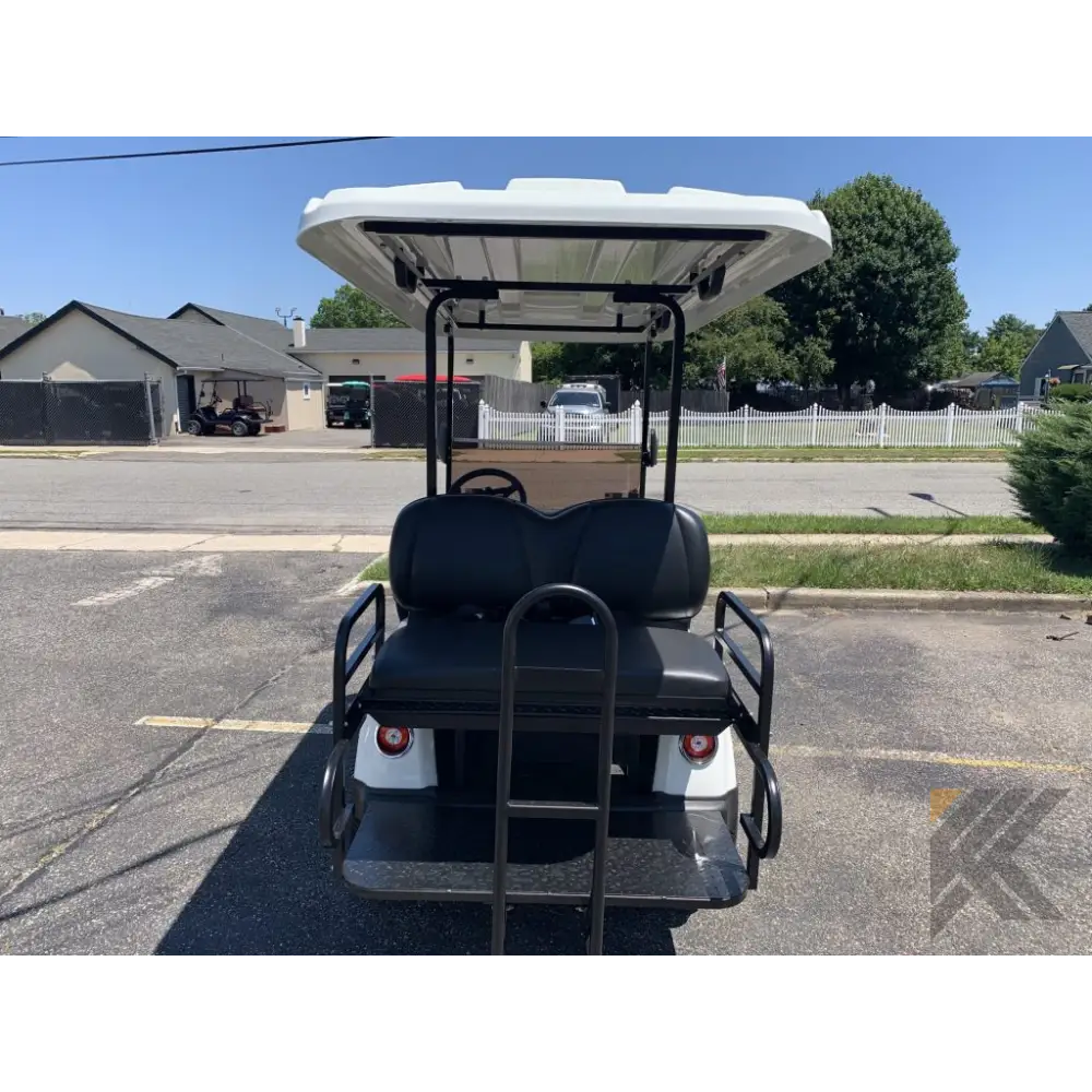 2023 Star EV Capella White Kryptex Golf Carts