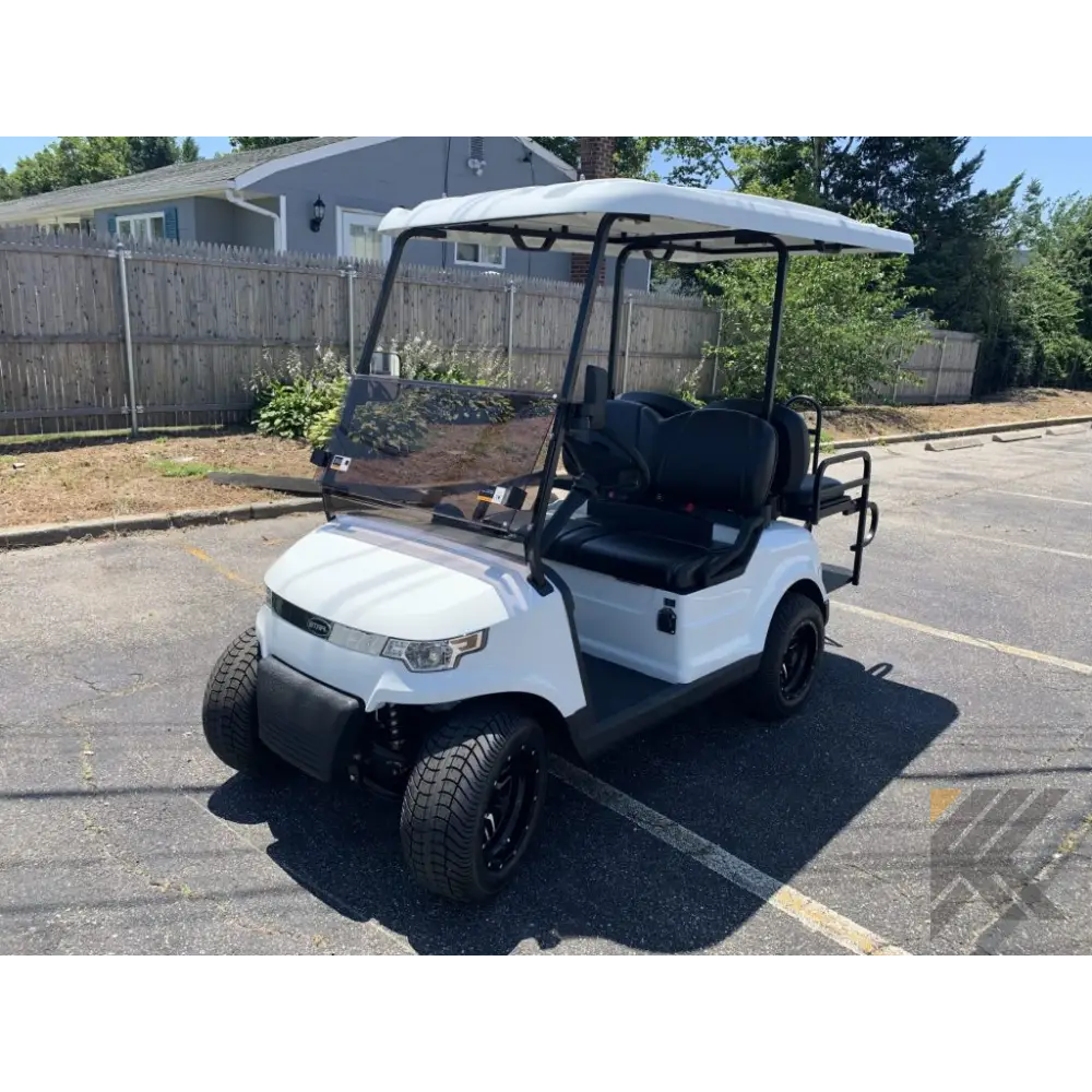 2023 Star EV Capella White Kryptex Golf Carts