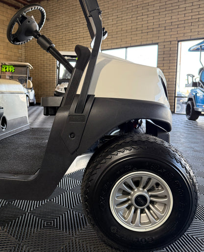 2024 Club Car Tempo 4 Passenger Electric Golf Cart in White