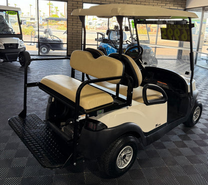 2024 Club Car Tempo 4 Passenger Electric Golf Cart in White