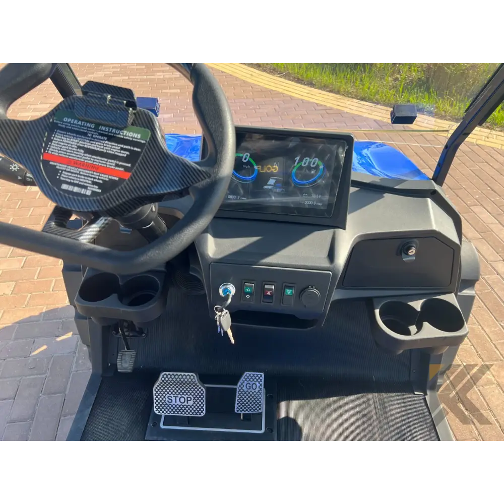2024 Electric Golf Cart with Lithium Battery Kryptex Golf Carts