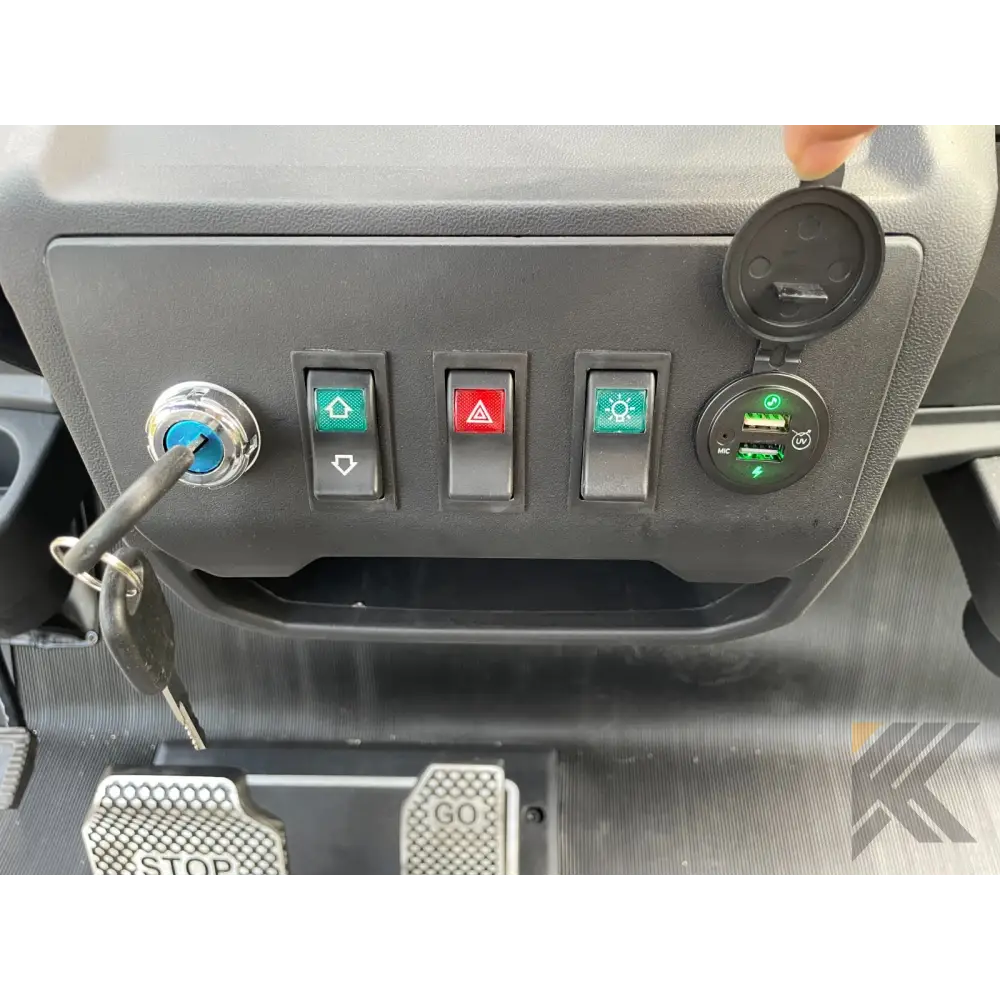 2024 Electric Golf Cart with Lithium Battery Kryptex Golf Carts