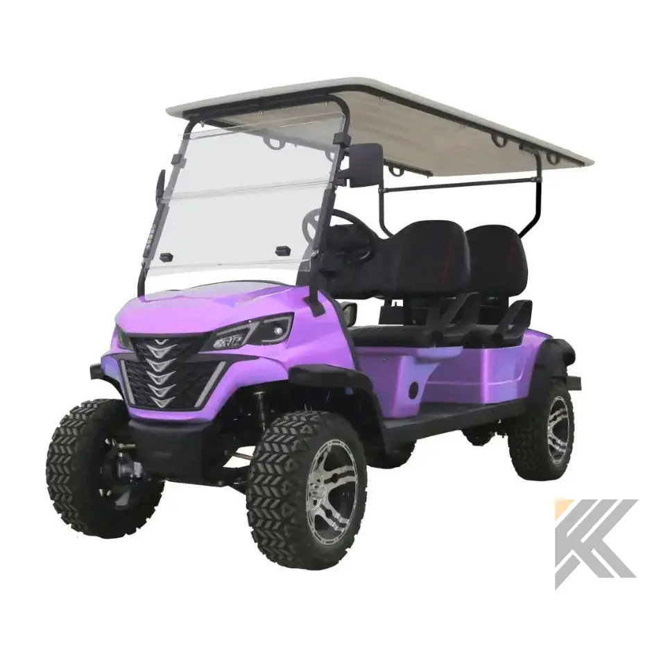 2024 Electric Golf Cart with Lithium Battery Kryptex Golf Carts