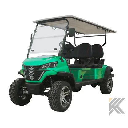 2024 Electric Golf Cart with Lithium Battery Kryptex Golf Carts
